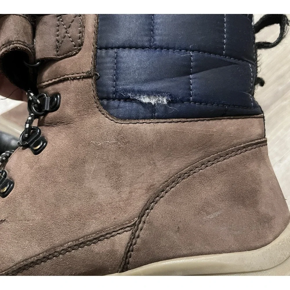 Keen Kanibou Kids Size 4 Winter‎ Leather Snow Hiking Boots